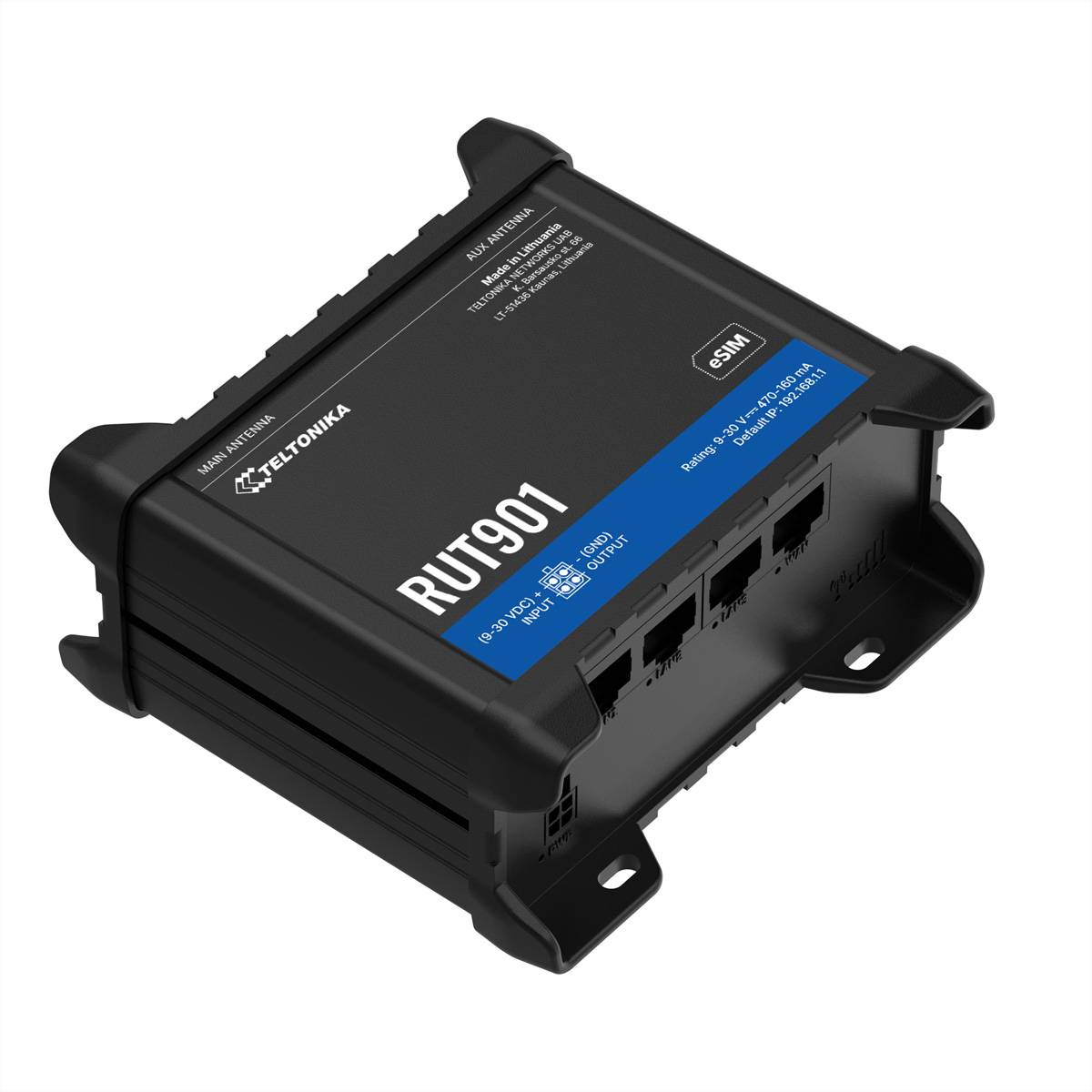 TELTONIKA RUT901 LTE/4G Router eSIM-4