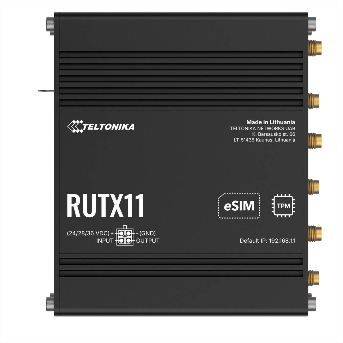 TELTONIKA RUTX11 4G Router eSIM Industrial Networking WLAN-Router-3