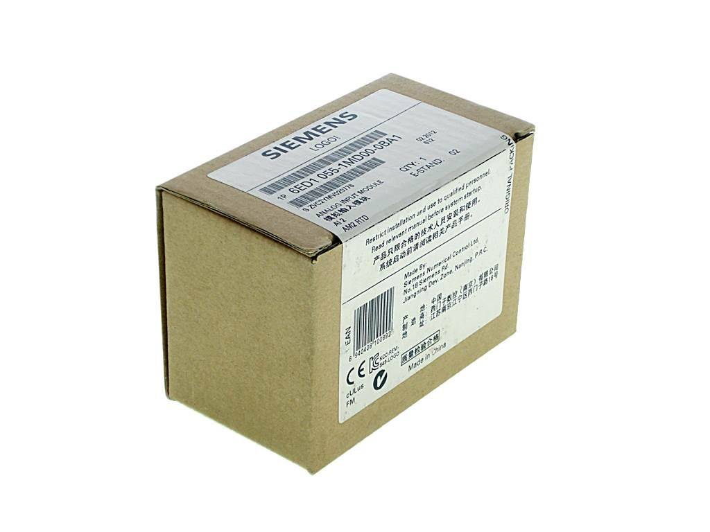LOGO! AM2 RTD erweit. Modul, SV: DC 12/24V, 2AE-50...+200°/C Pt100/1000-0