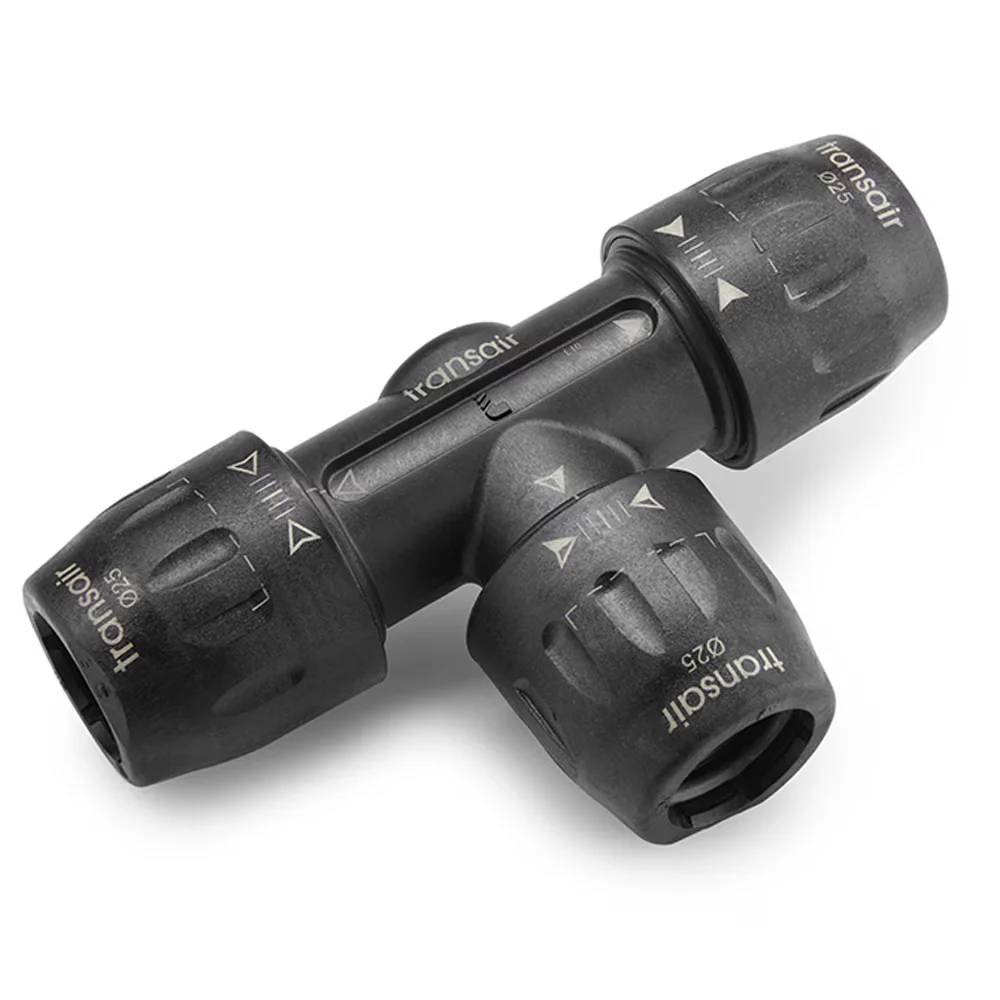 Parker Transair T-Anschluss, Nr. 6604, Dim. 25, 1 Stk.-0