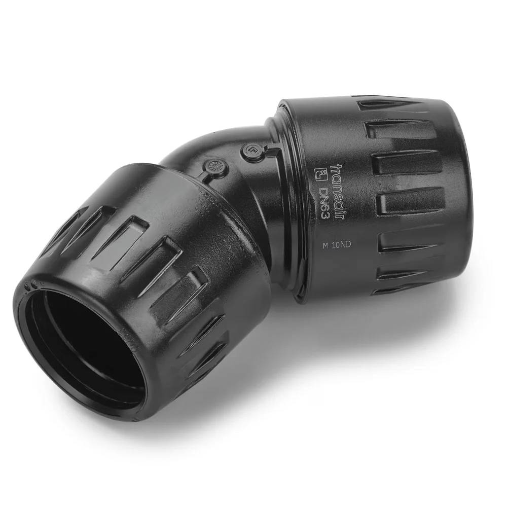 Parker Transair Winkelanschluss Nr. 6612, 45°, Dim. 63, 1 Stk.-0