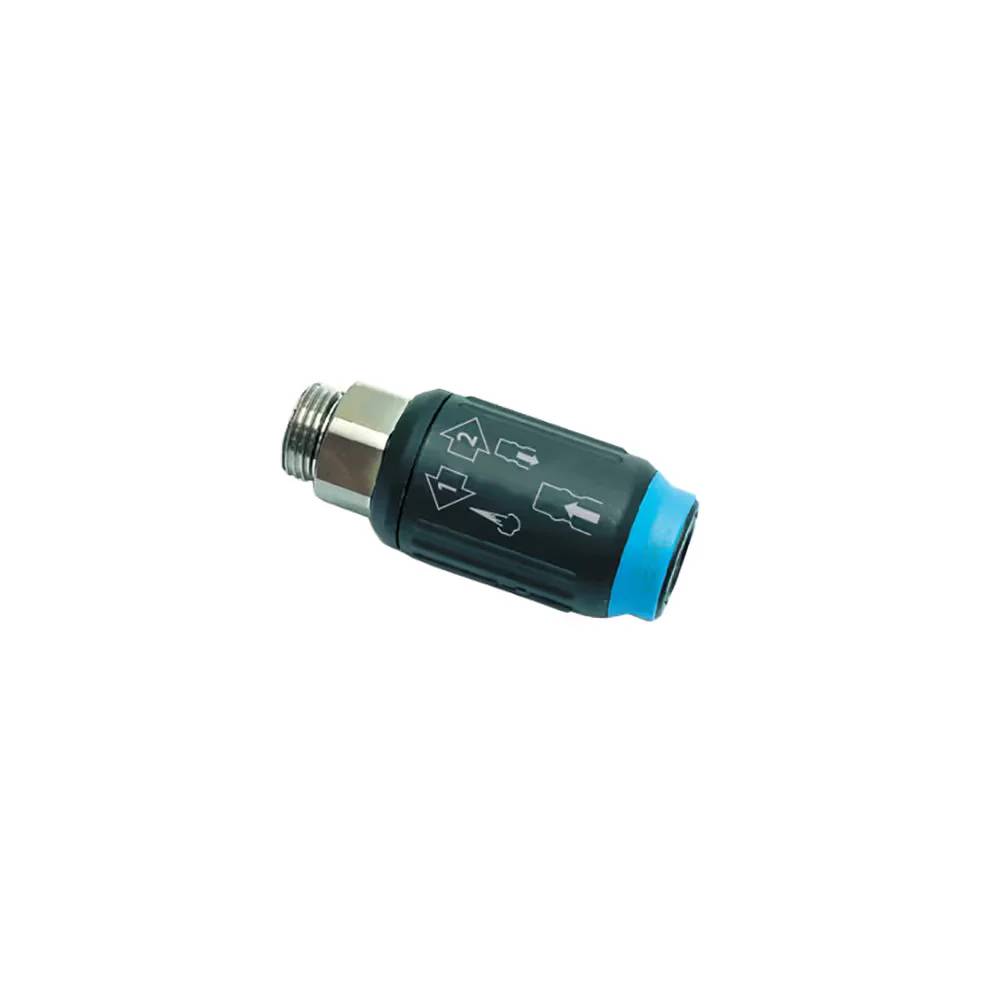 Parker Transair-Euro-Sicherheitskupplung m. AG, Typ CP01, DN 7,2, 1/2", 1 Stk.