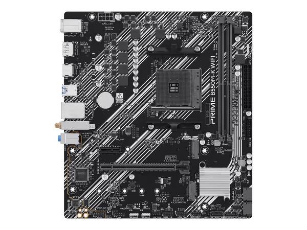 ASUS PRIME B550M-K WIFI - Motherboard - micro ATX - Socket AM4 - AMD B550 Chipsatz - USB 3.2 Gen 1 - Gigabit LAN, Wi-Fi