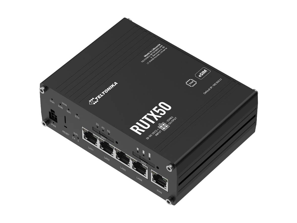 Teltonika RUTX50 wireless router Netzwerk Router-1