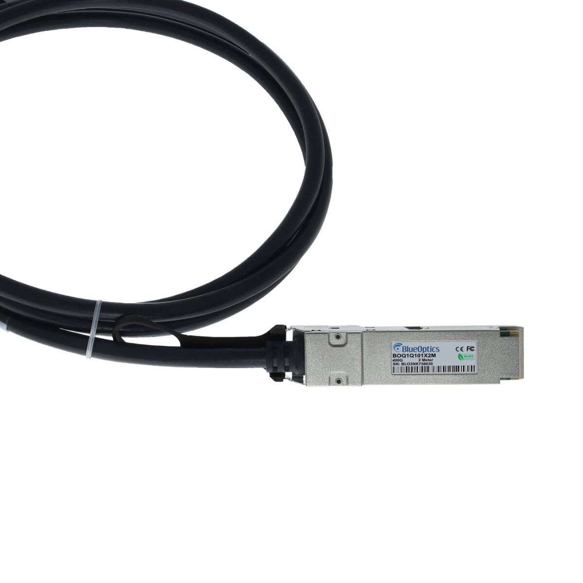 Amphenol NJAAKK-0006 QSFP112 BlueLAN Direct Attach Kabel, 400GBASE-CR4, , 0.5 Me-2
