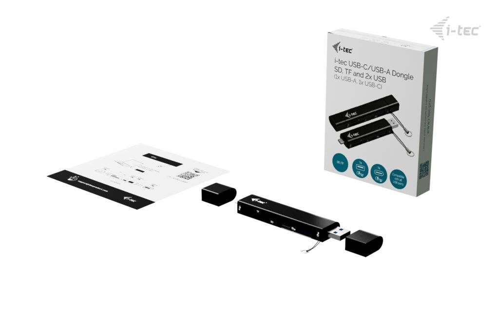 i-tec Kartenadapter (microSD, SD) - USB / USB-C-3