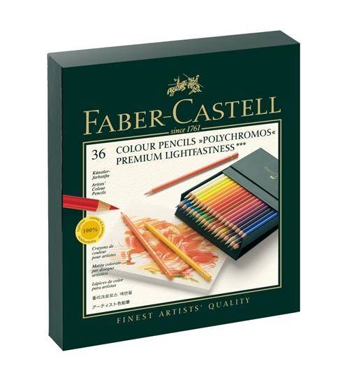 FABER-CASTELL Buntstifte POLYCHROMOS, 36er Atelierbox-1