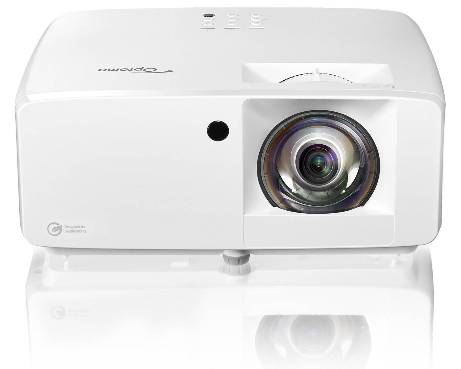 Optoma VIDEOPROJECTEUR ZK431ST UHD 4K Digital-Projektor DLP/DMD 4.100 Ansilumen 496:1 3840x2160 7,62 m HDMI RS-232 16:9-1