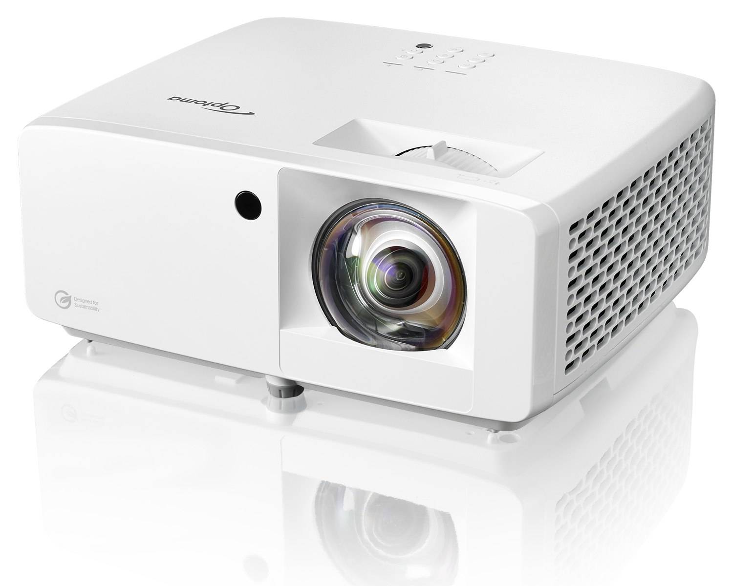 Optoma VIDEOPROJECTEUR ZK431ST UHD 4K Digital-Projektor DLP/DMD 4.100 Ansilumen 496:1 3840x2160 7,62 m HDMI RS-232 16:9-3