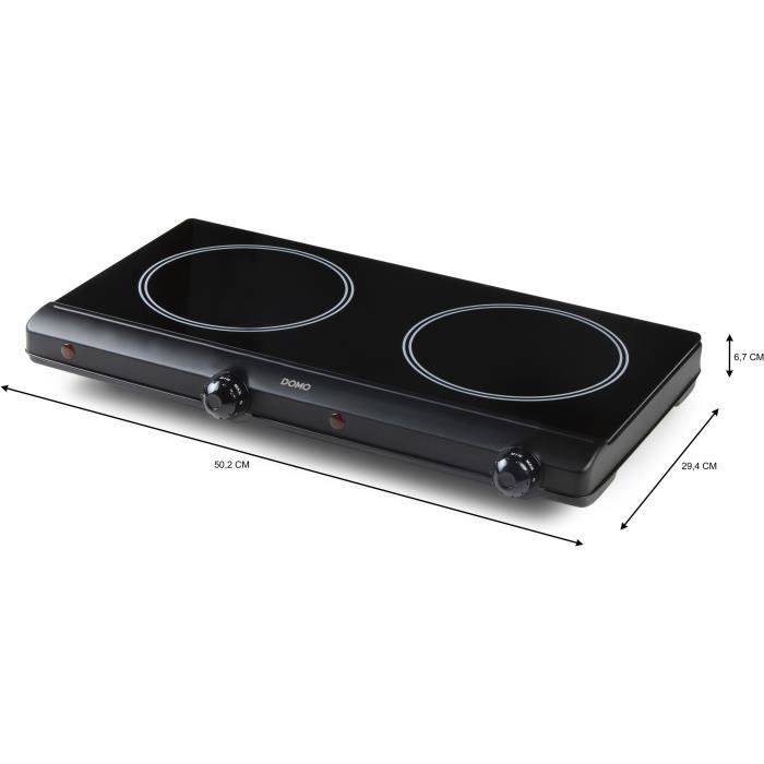 Platte aus Glaskeramik DOMO DO339KP 2500 W-2