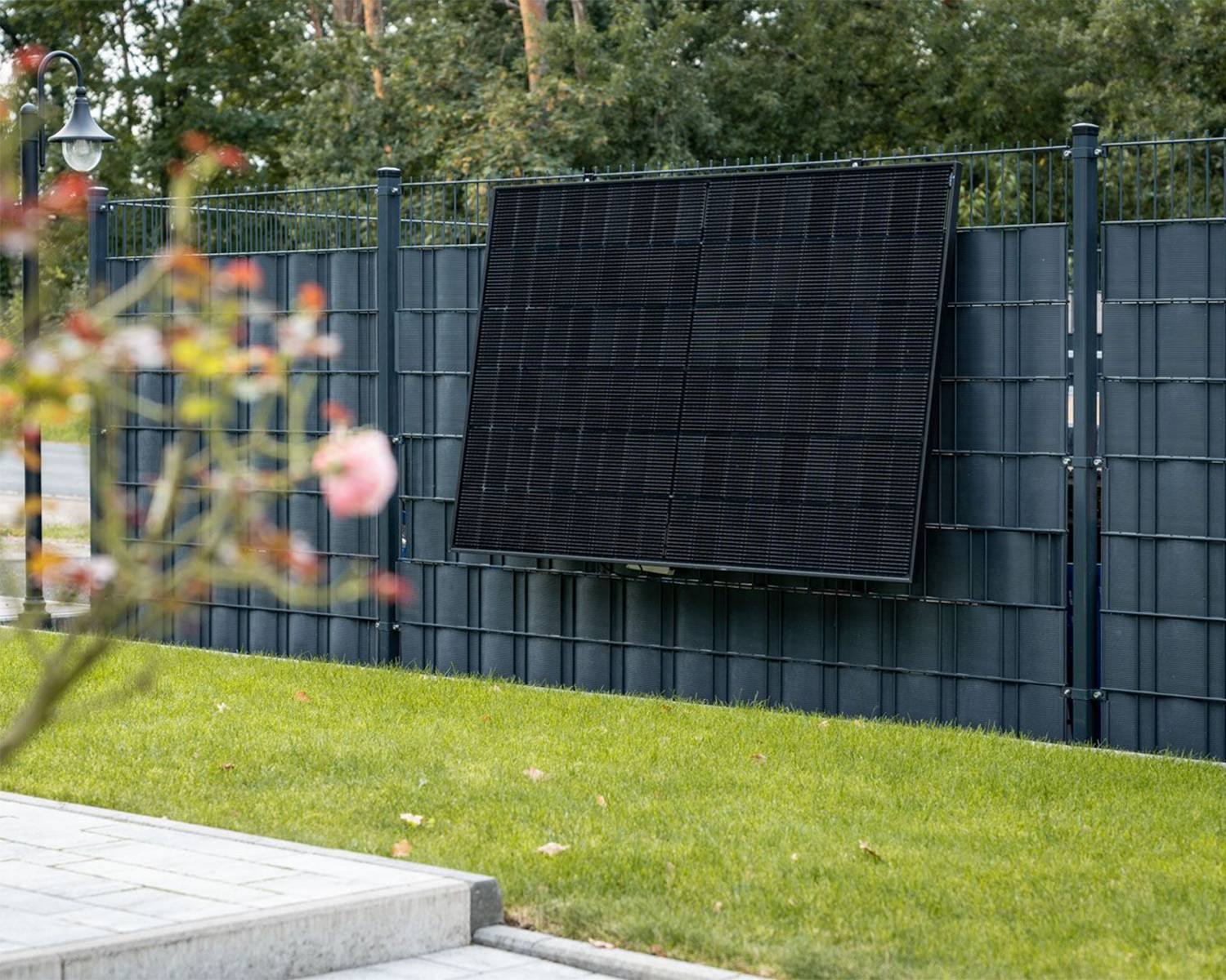 Wattstone ZaunPV Flexx Montagepaket für 1 PV-Modul 10-20 Grad anwinkelbar-0