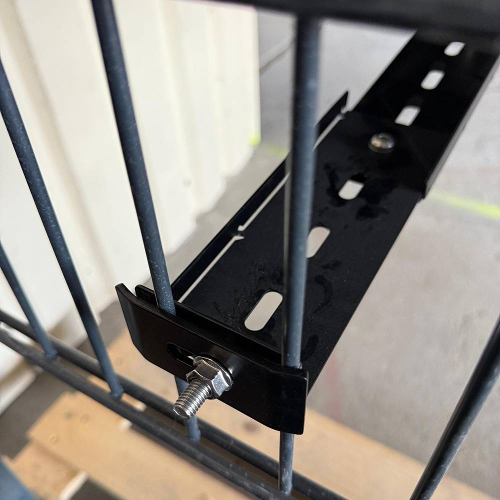 Wattstone ZaunPV Flexx Montagepaket für 1 PV-Modul 10-20 Grad anwinkelbar-3