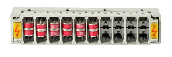EFB-Elektronik 46013.2, LSA-Überspannungsmagazin FailSafe 2/10 mit 20 Abl. 8x6 230V