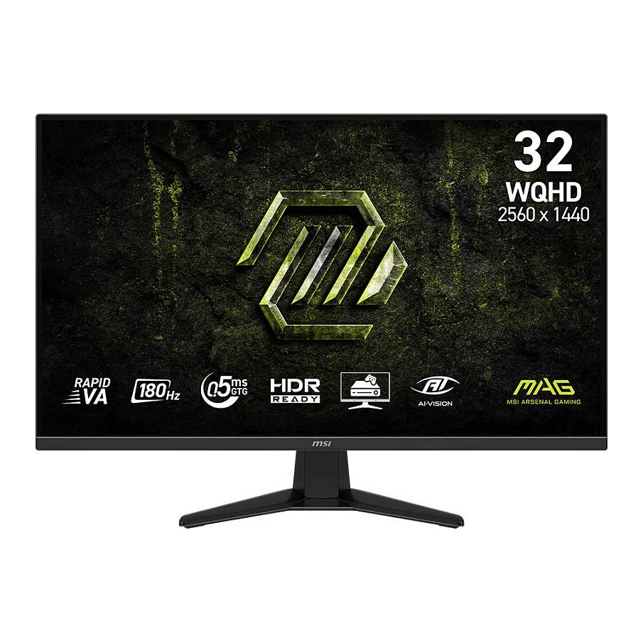 MSI 32 TFT MAG 325QFDE E18V Flachbildschirm TFT/LCD 81,3 cm 300 cd/m² DisplayPort HDMI-0