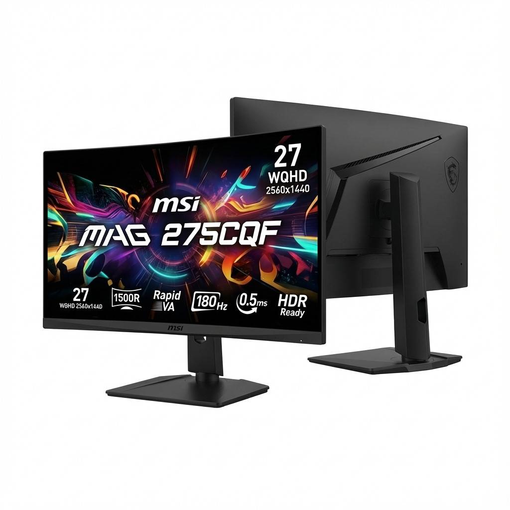MSI - 27" TFT MAG 275CQFDE E18 Gaming 9S6-3CE91H-010 retail - Flachbildschirm (TFT/LCD) - 68,6 cm-0