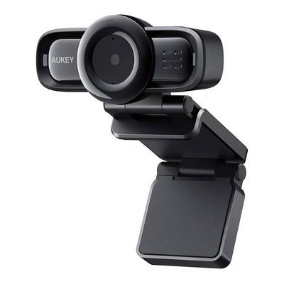 Aukey PC-LM3 Stream Series Autofocus Full HD Webcam with 1/3-CMOS Sensor black Eingabe / Ausgabe-0