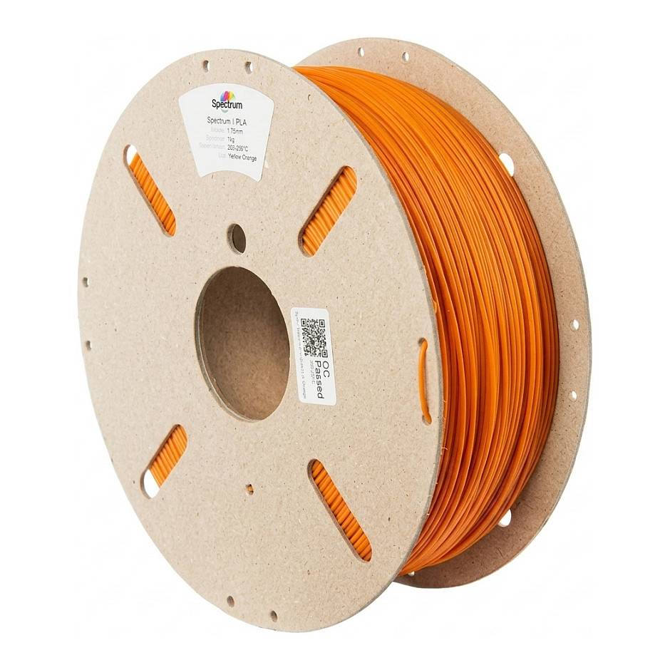 PLA UV 1,75mm ORANGE 1kg Drucker & Scanner 3D Druck-0