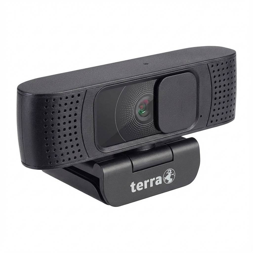 Wortmann TERRA Webcam Slide 2 mit Schieber (C1919) Full-HD, Auto Focus, Stereo Mic, Privacy Slider /-0