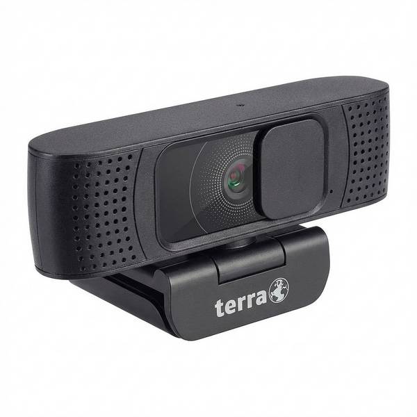 Wortmann TERRA Webcam Slide 2 mit Schieber (C1919) Full-HD, Auto Focus, Stereo Mic, Privacy Slider /