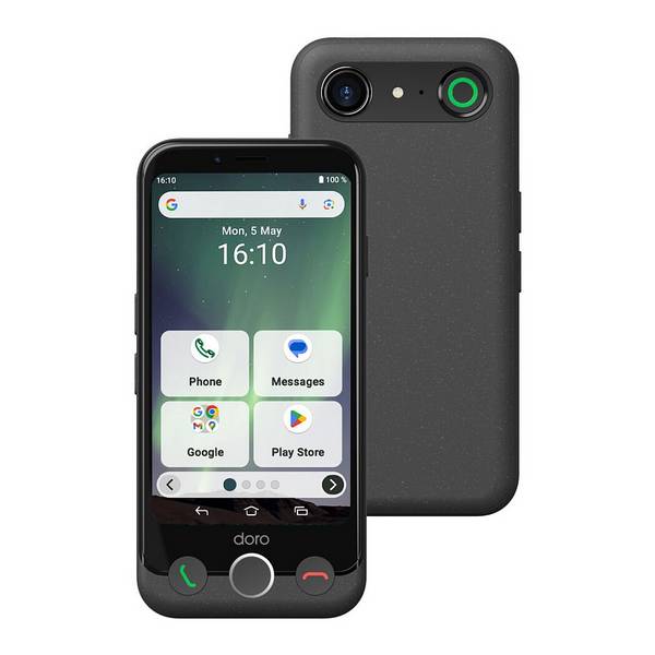 Doro Aurora A10 graphit+ Wireless Charging Station - Smartphone - 64 GB