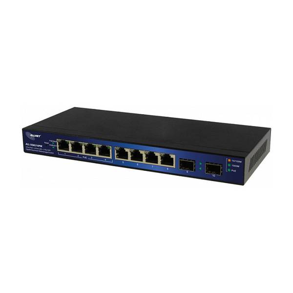 ALLNET ALL-SG8210PM Netzwerk-Switch Managed L2+ Gigabit Ethernet (10/100/1000) S