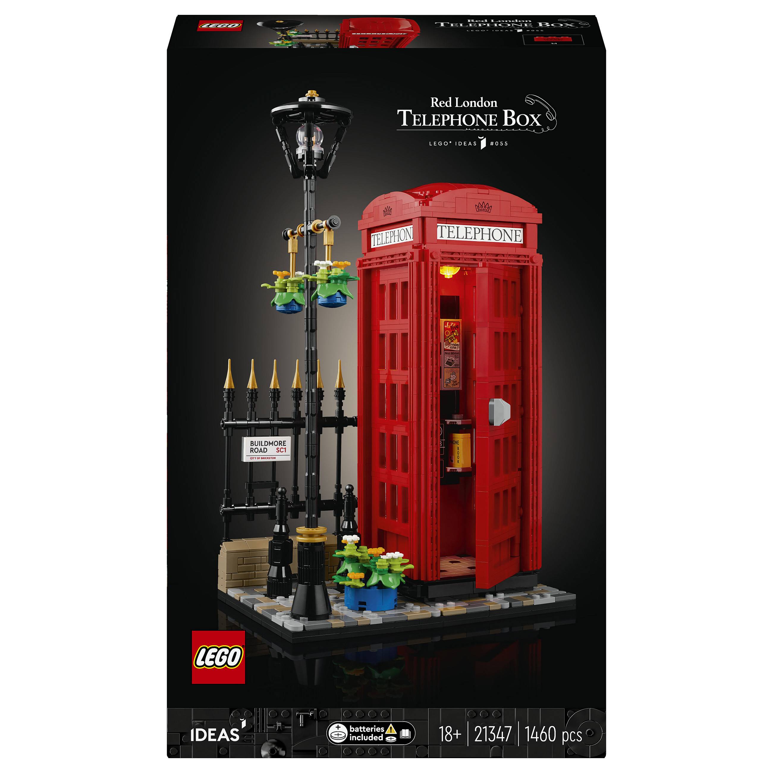 Lego ® Ideas 21347 Rote Londoner Telefonzelle 21347-0