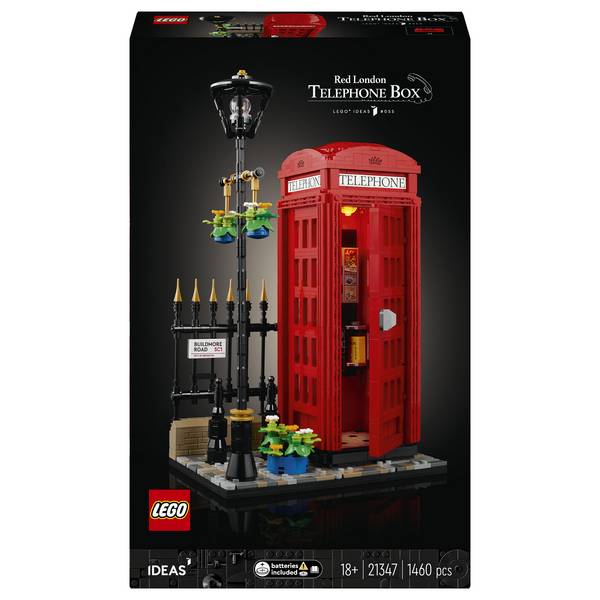 Lego ® Ideas 21347 Rote Londoner Telefonzelle 21347