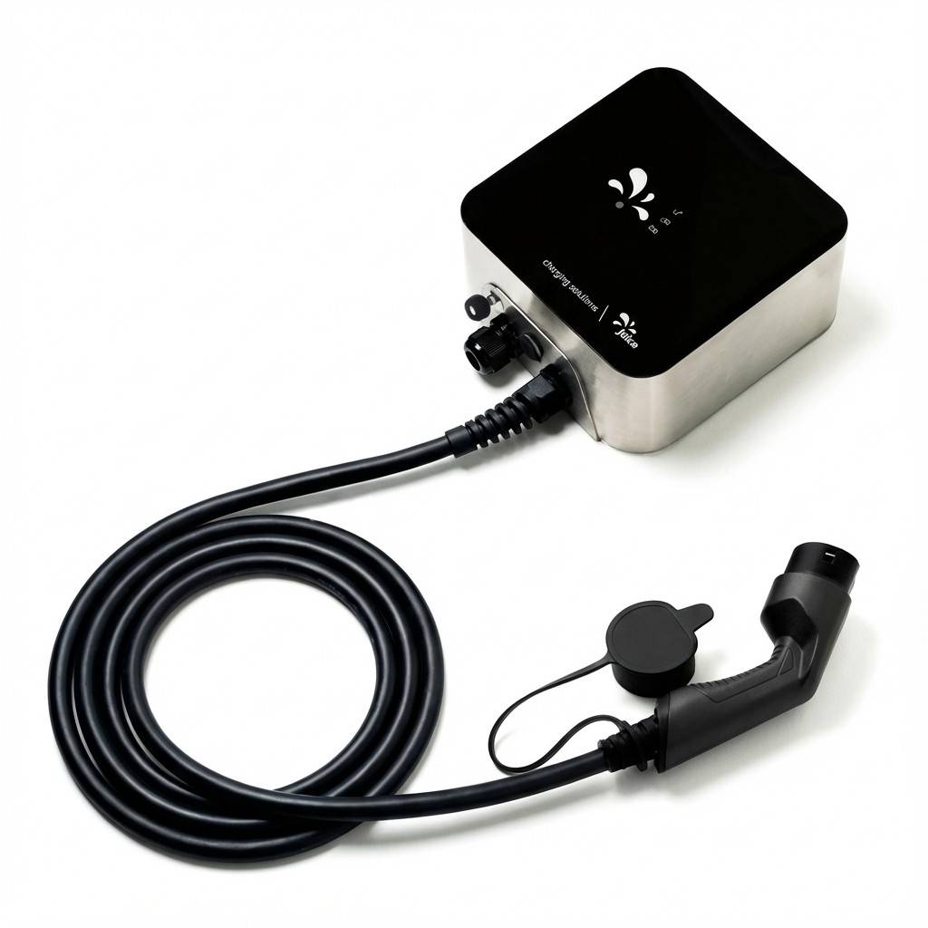 Juice Technology JUICE CHARGER me (schwarz/silber, 11 kW, 5 m Kabel, RFID, MID-Energiezhler) Energie-0