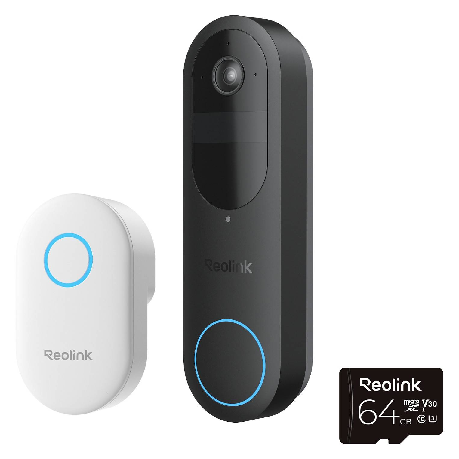 REOLINK - Bundle Türklingel D340B mit Klingel und 64GB Speicher-0