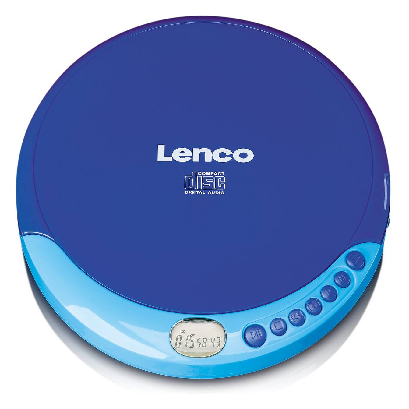 Lenco CD-011 - CD-Player - Blau - CD-Player-0