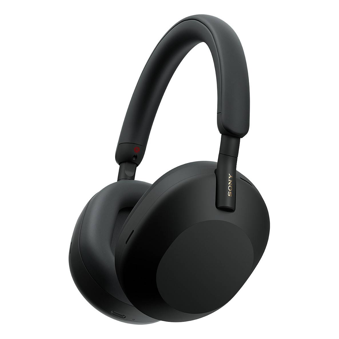 Sony WH-1000XM5 Kopfhörer, schwarz + Softtasche WH1000-XM5SAB.CE7-0
