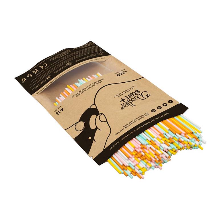 3Doodler Start Eco Plastic - Fire and Ice Mixed Bag 250 Drucker & Scanner 3D Druck-0
