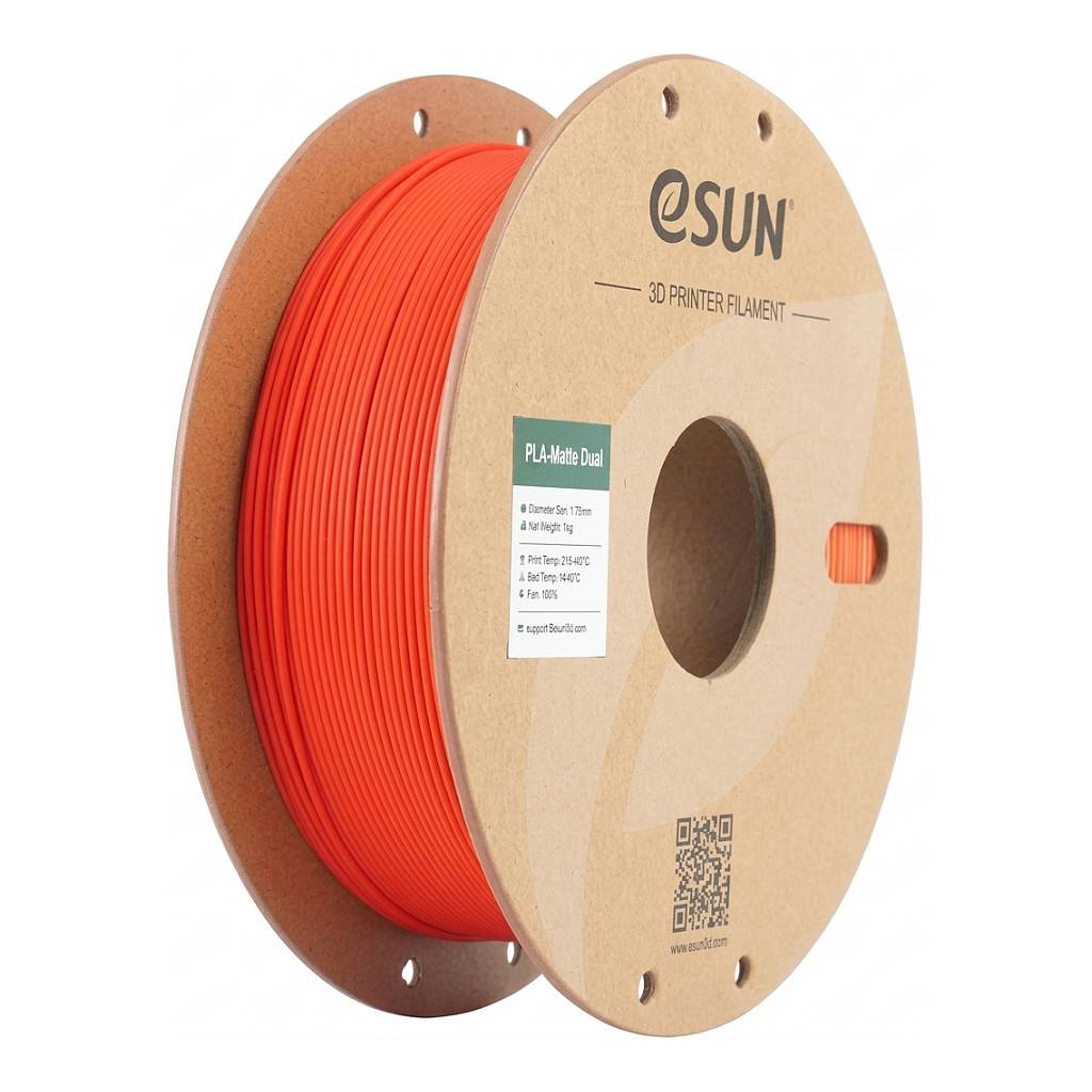 Esun PLA MATTE DUAL 1,75mm RED YELLOW 1kg-0