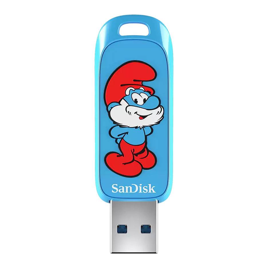 SanDisk Smurfs Papa Smurf Edition USB-Flash-Laufwerk 128 GB USB 3.2 Gen 1-0