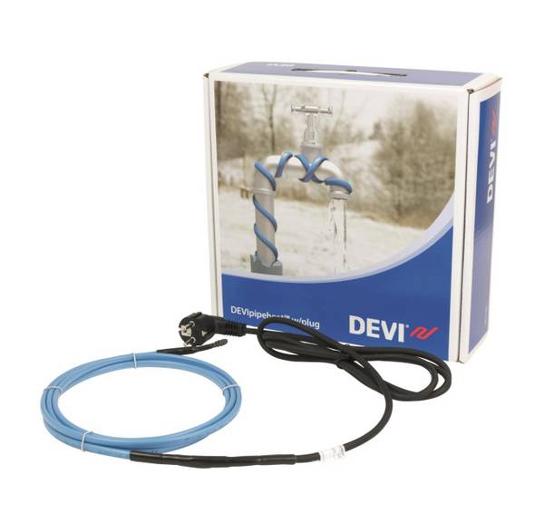 DEVI Heizband Pipeheat DPH 10 98-300081 25m 10W/m 230V steckerfertig Haustechnik Elektrisch heizen