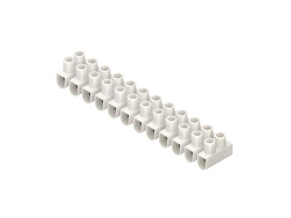 HKL PVC-Lüsterklemme 143.3 bis 10qmm 12polig weiss (alt:143.N) Install.Baumaterial