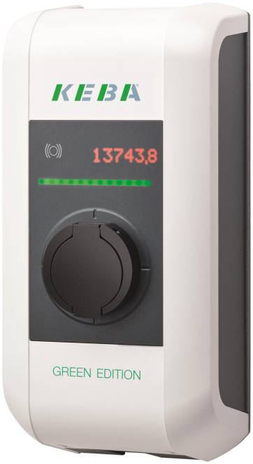 KEBA c-series Typ2 Socket RFID 121919 22KW P30-ES240022-E0R-GE Install.Baumaterial Ladeinfrastruktur-0
