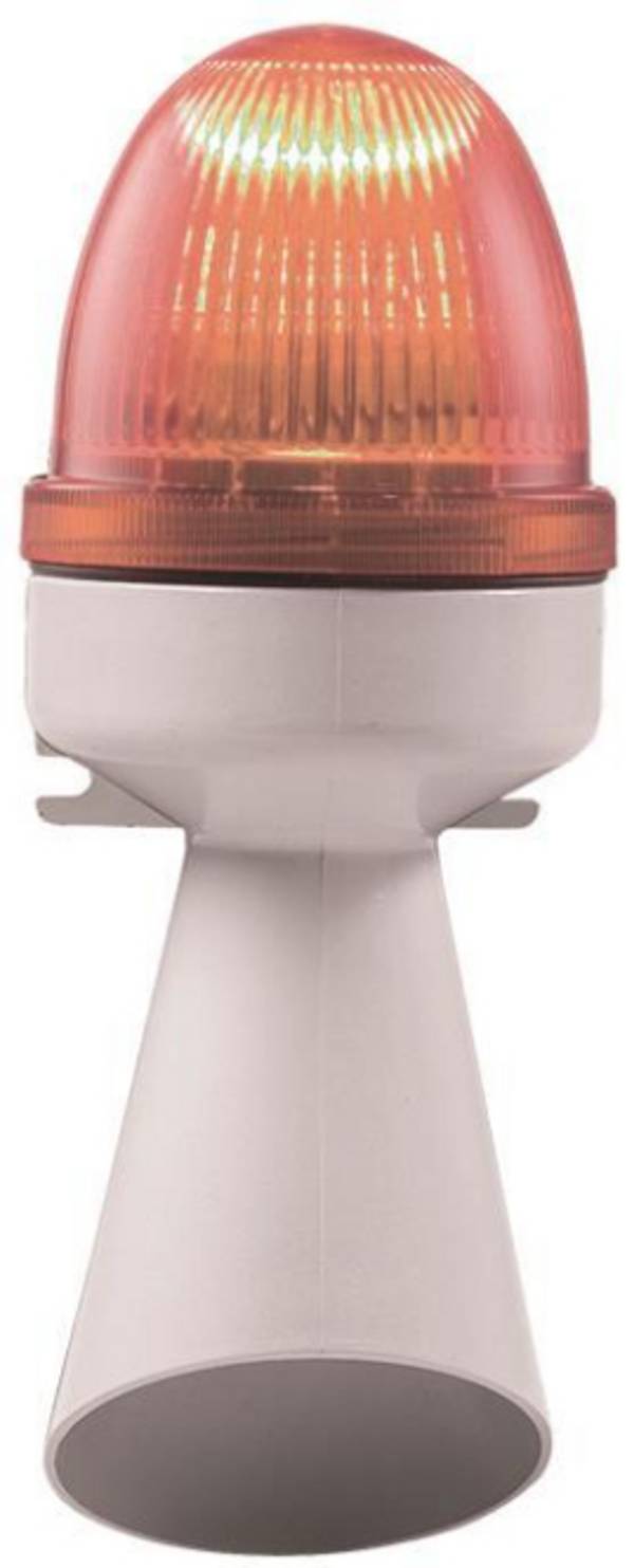 SIRE SLEMMULTISMD240A orange Signalhupe klein m.Multi SMD LED 240V AC grau