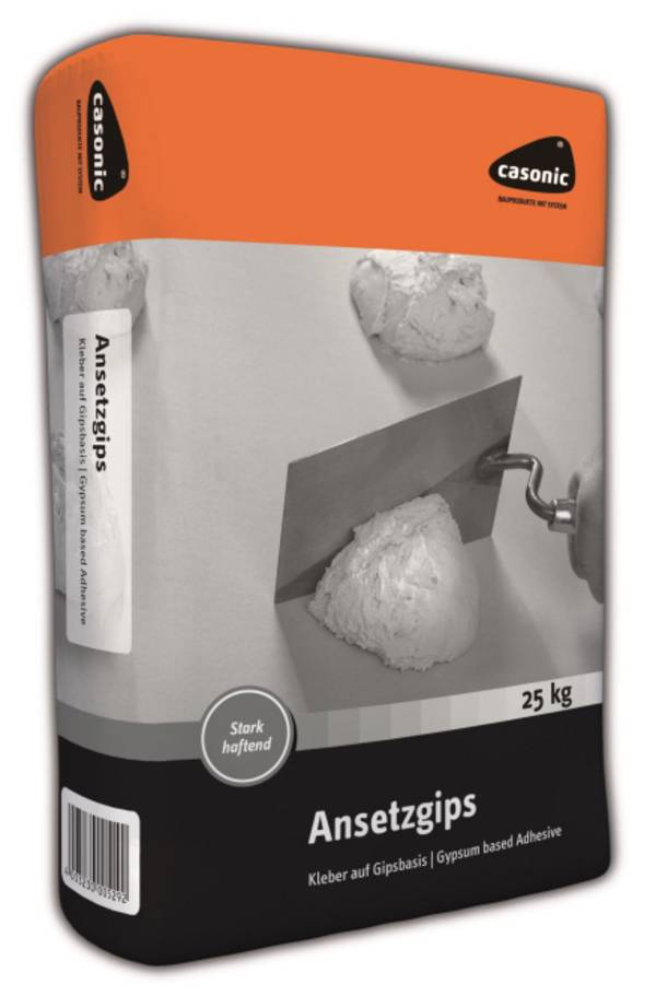 ORTH Casonic Ansetzgips 25kg 412 Install.Baumaterial Befestigungsmaterial
