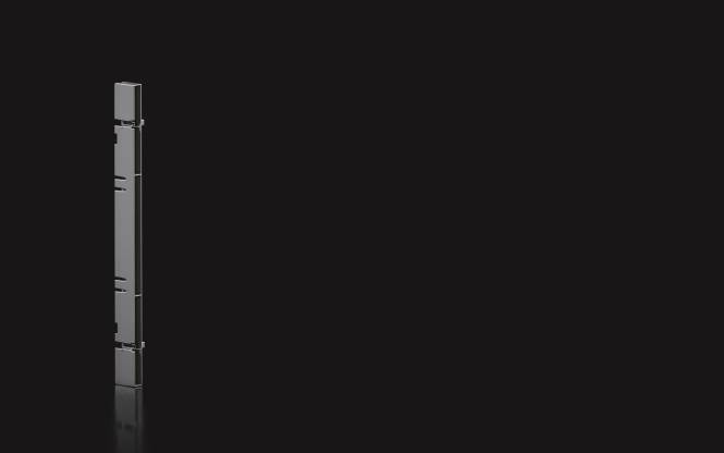 Rittal Steckleiste 1=8 RX 9365710 f.Geräteadapter/-träger BH:9,09x240 mm Industriematerial-0