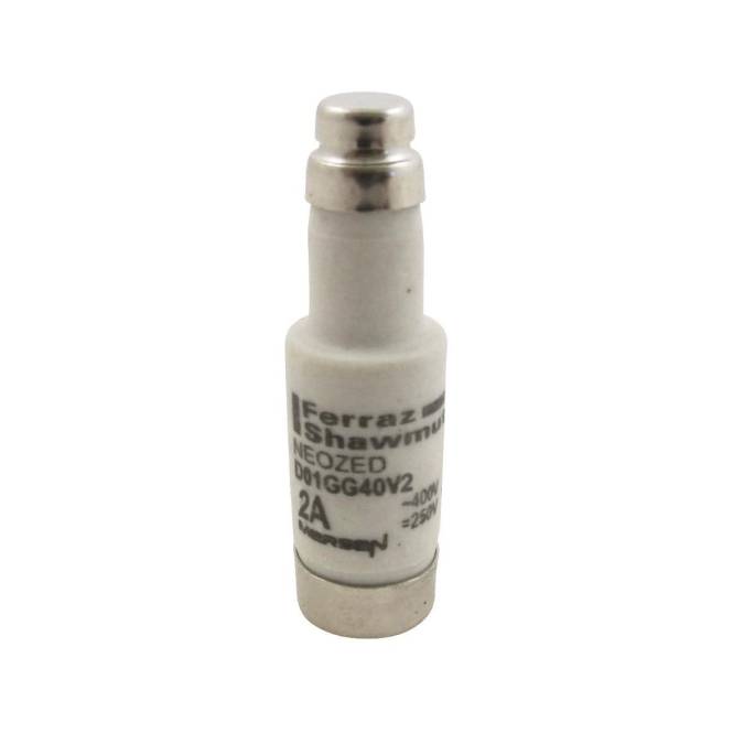 Mersen 01700.002000 D01 2A gG 400V rosa NEOZED Sicherungseinsatz (Inhalt 10 Stück)-0