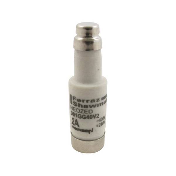 Mersen 01700.002000 D01 2A gG 400V rosa NEOZED Sicherungseinsatz (Inhalt 10 Stück)