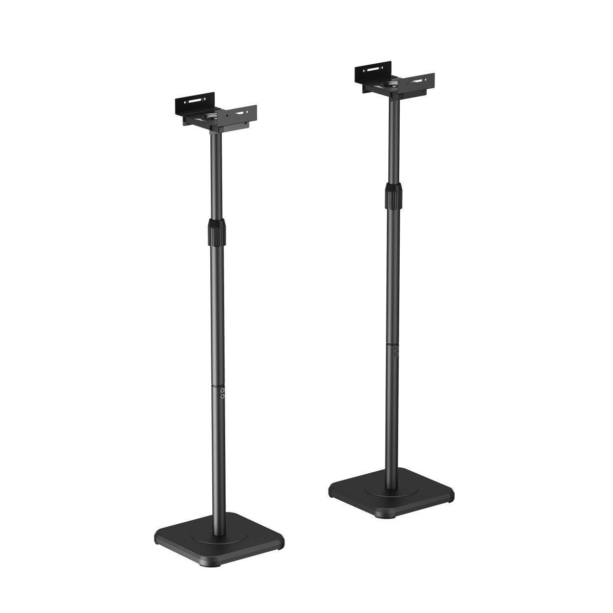 Lautsprecher Ständer Set 2er Pack höhenverstellbar 853 – 1123 mm drehbar neigbar-0