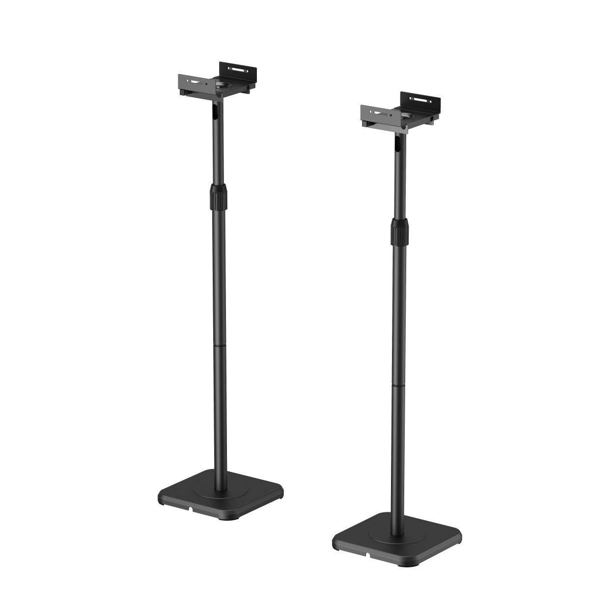 Lautsprecher Ständer Set 2er Pack höhenverstellbar 853 – 1123 mm drehbar neigbar-2
