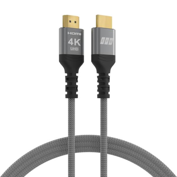 EFB Elektronik HDMI Kabel High-Speed m. Ethernet 4K60Hz grau - Kabel - Digital/Display/Video-0