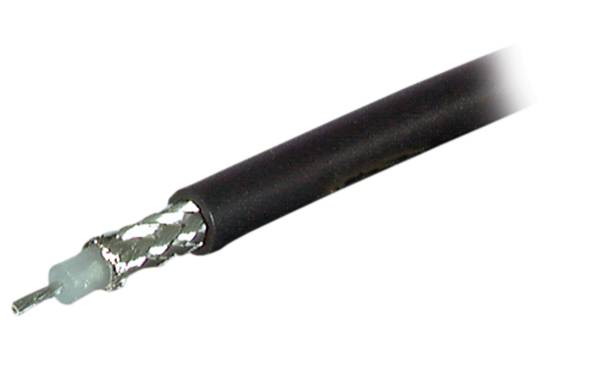 EFB-Elektronik 91058.100, Koaxialkabel RG58 C/U, 50 Ohm schwarz, PVC, 100m Ring