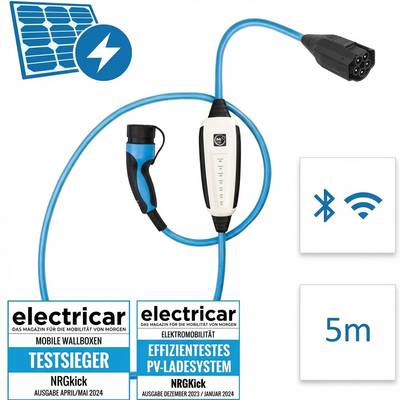 NRGkick 32A Pure fr PV-Nutzer GSM/GPS/SIM 5m WLAN Energie & USV Elektromobilität-0