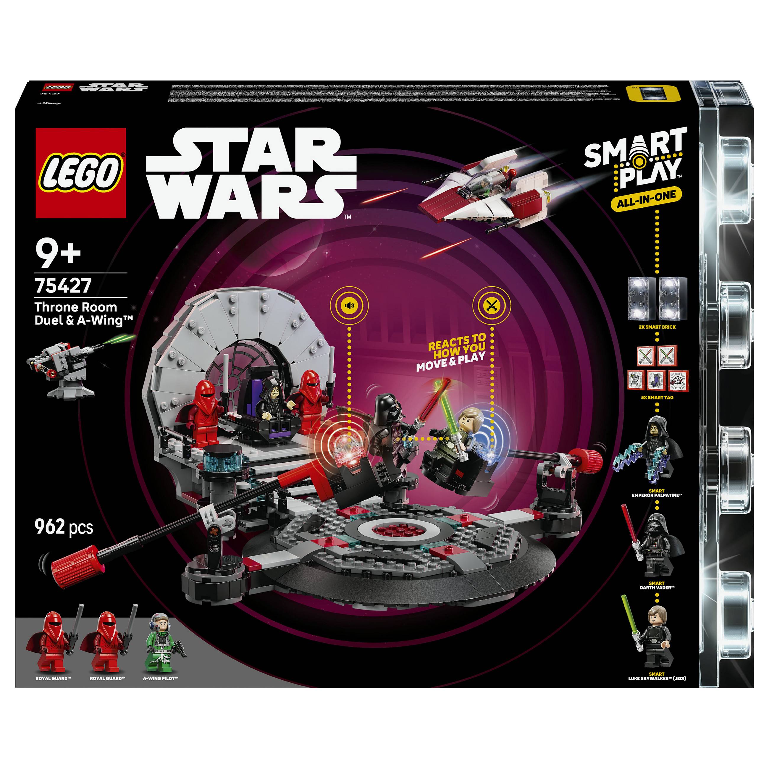 LEGO - Star Wars SMART Play A-Wing und Duell im Thronsaal 75427-0