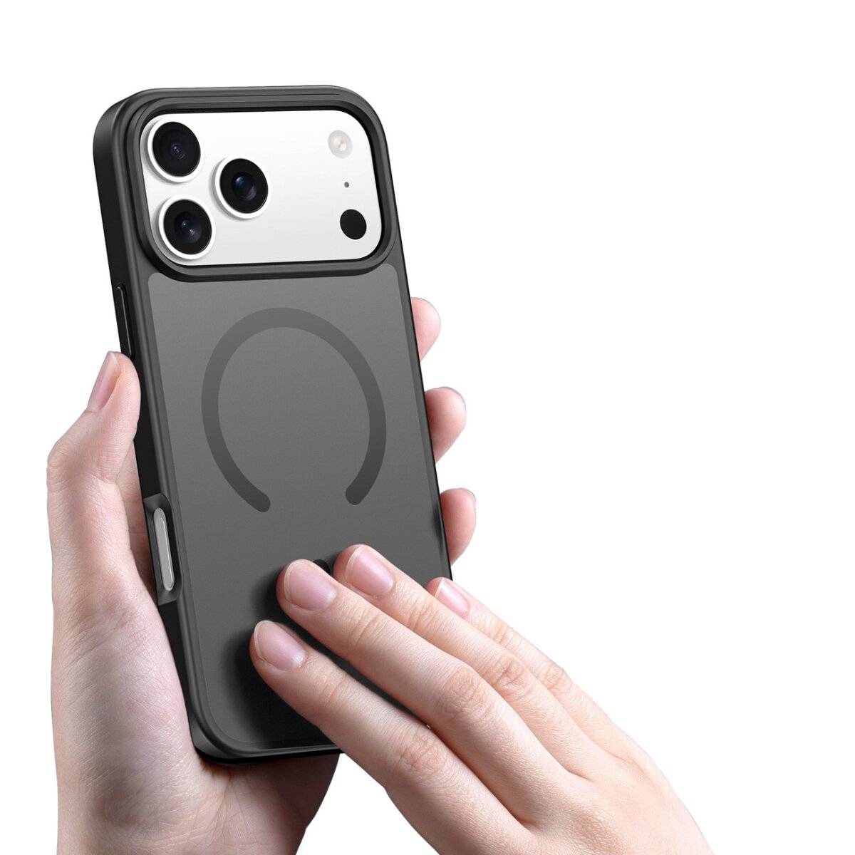 Dux Ducis Yind iPhone 17 Pro Max Hülle kompatibel mit Magnetring - schwarz Handyhülle-3