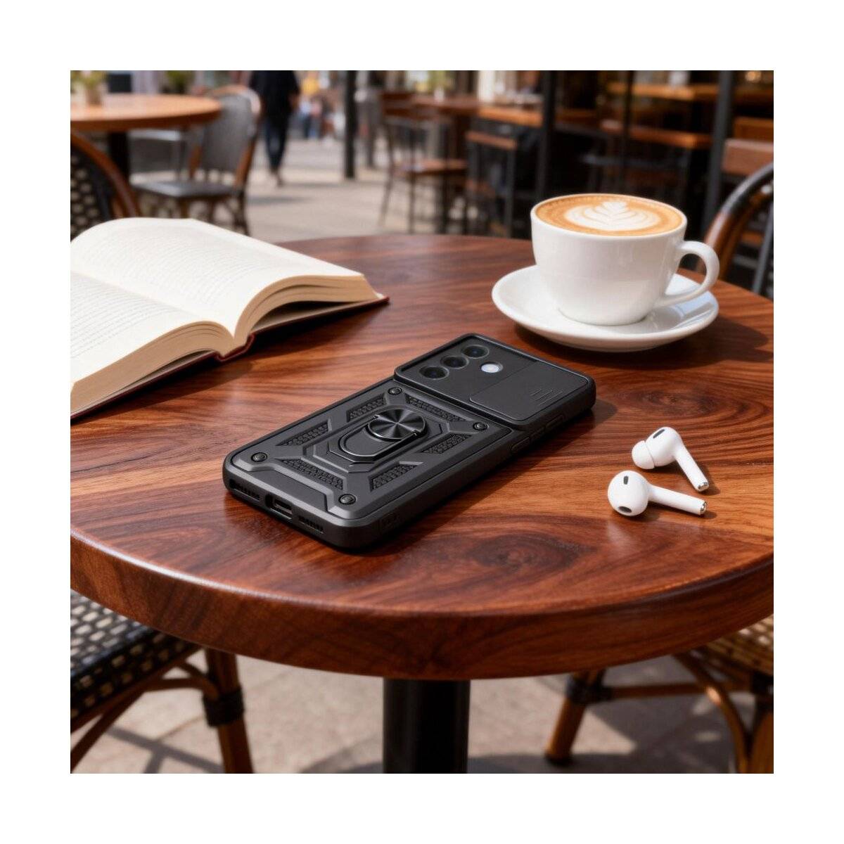 Tech-Protect CamShield Pro Hülle für Samsung Galaxy A37 5G - schwarz Handyhülle-2